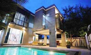 SALE Pool Villa House near Central Festival. 4 bedrooms, 6 bathrooms. Price 8.9 million baht.Tel. 081135----