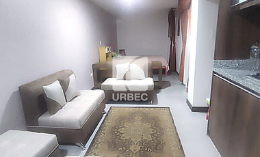 VENTA- ACOGEDORA SUITE EN VENTA PLANTA BAJA EN EL NORTE DE RIOBAMBA EDIFICIO TRIVENTO /23URB029