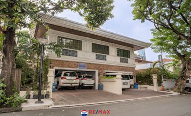 Semi-furnished 2 Storey House for Rent in Bel-air Village Makati City