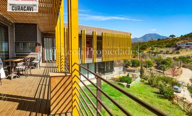 León Propiedades vende Gran casa de 2 pisos en sector Los Naranjos, Curacavi