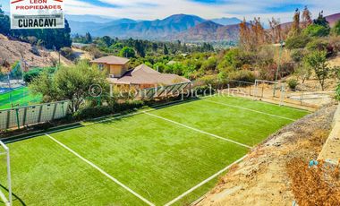 León Propiedades vende Gran casa de 2 pisos en sector Los Naranjos, Curacavi