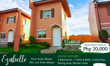 2 Bedrooms House and Lot in Tagum City