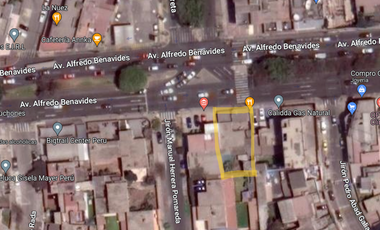 Se Vende Casa Como Terreno en Zona Comercial, Benavides, Santiago de Surco