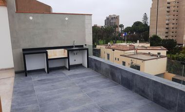 Dpto, duplex, estreno, 395 m2, zona Golf, S. Isidro, 3 dorms, 4 baños, 3 estac + dep.
