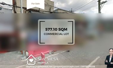 Sta. Mesa Commercial Lot for Sale! Manila