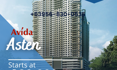 Early move In Makati Studio Condo - Avida Towers Asten, near Chino Roces and Osmena Highway MRT