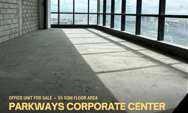 Office Space Unit in 26th Floor Parkways Corporate Center 55sqm For Sale