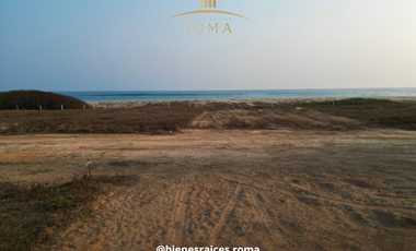 TERRENO A PIE EN PUERTO ESCONDIDO, EN PLAYA SANTA ELENA