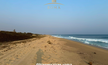 TERRENO A PIE EN PUERTO ESCONDIDO, EN PLAYA SANTA ELENA