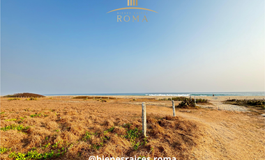 TERRENO A PIE EN PUERTO ESCONDIDO, EN PLAYA SANTA ELENA