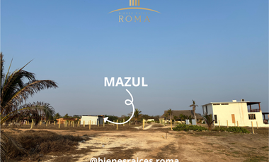 TERRENO A PIE EN PUERTO ESCONDIDO, EN PLAYA SANTA ELENA