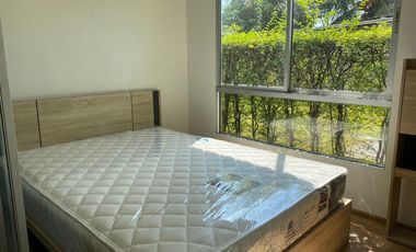 ราคาคุ้มค่า!!! ขายคอนโด พลัม คอนโด บางใหญ่ สเตชั่น (Plum condo bangyai station) 1 ห้องนอน 23.05 ตร.ม ตึก C ชั้น 1 วิวสวนหย่อม เครื่องใช้ไฟฟ้าครบพร้อมอ