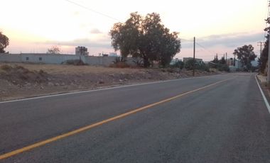 VENTA terreno San Agustín Tlaxiaca excelente ubicación ideal  CONSTRUIR UN LOCAL