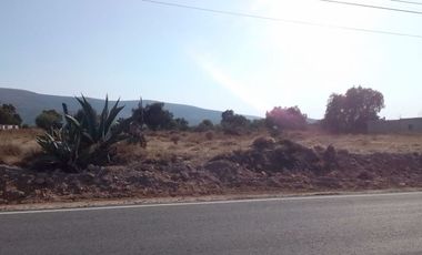 VENTA terreno San Agustín Tlaxiaca excelente ubicación ideal  CONSTRUIR UN LOCAL