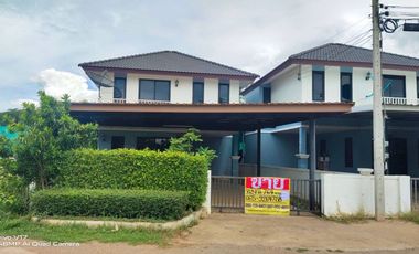 ขายด่วนบ้านเดี่ยว พร้อมอยู่ 3 นอน 2 น้ำ  หมู่บ้านสวนสวรรค์ ซ.วัดบ้านไร่ อ.เมือง จ.นครสวรรค์