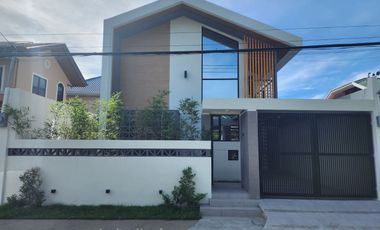 Brand new, Semi-furnished Modern House and Lot in Holy Angel Village for Sale!