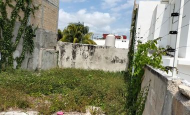 Se Vende Terreno en Cancun Sm 23 de 120 m2 a unos Pasos de Av. Tulum