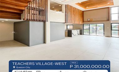 Teachers Village West - Quezon City QC Brand New House for Sale! 93K/SQM