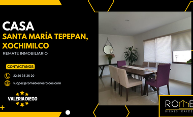 Venta de Casa En Ignacio Aldama, Santa Maria Tepepan, Tlalpan, Cdmx