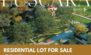 Residential Lot in Luscara Nuvali For Sale