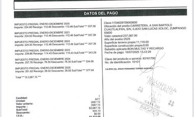 VENDO TERRENO INDUSTRIAL A 10 MIN DEL AIFA SUPERFICIE 10,000 M2 IDEAL CONSTRUIR BODEGAS. RESGUARDO CAMIONES.