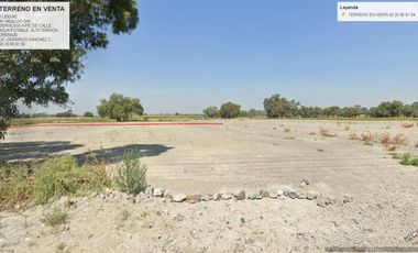 VENDO TERRENO INDUSTRIAL A 10 MIN DEL AIFA SUPERFICIE 10,000 M2 IDEAL CONSTRUIR BODEGAS. RESGUARDO CAMIONES.