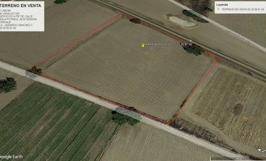 VENDO TERRENO INDUSTRIAL A 10 MIN DEL AIFA SUPERFICIE 10,000 M2 IDEAL CONSTRUIR BODEGAS. RESGUARDO CAMIONES.