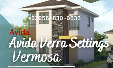 FOR SALE REOPENED CAVITE HOUSE & LOT in AVIDA VERRA SETTINGS VERMOSA