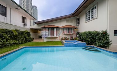 FOR RENT: House San Lorenzo Village Semi-Furnished, Makati City