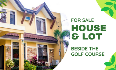 House and Lot for Sale in Silang few minutes from Tagaytay w/ fabulous Golf Course View