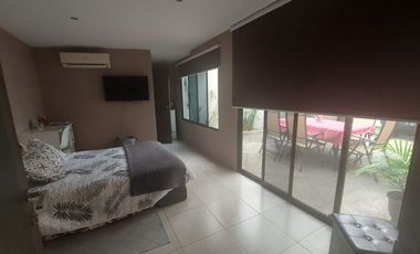 Samborondon, Renta de linda casa 3 dormitorios amoblada