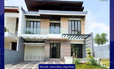 Rumah Citraland Villa Taman Telaga dkt GWALK Cluster Depan Mewah Surabaya Barat