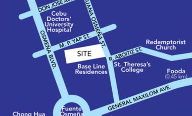 RESALE BASE LINE PREMIER, THE RESIDENTIAL TOWER OF THE NEW BASE LINE CENTER RIGHT ALONG JUANA OSMENA STREET, CEBU CITY