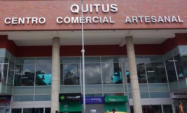 Local de venta en Quito centro comercial artesanal Quitus