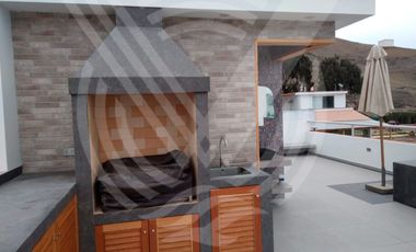 DE ESTRENO: CASA AMOBLADA EN CONDOMINIO DE CHOCAYA KM 92.5 (Campo y playa)