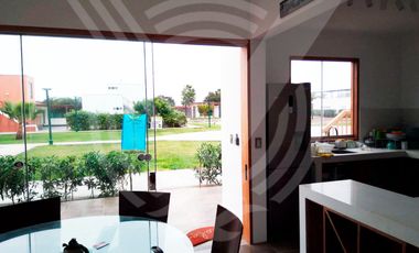 DE ESTRENO: CASA AMOBLADA EN CONDOMINIO DE CHOCAYA KM 92.5 (Campo y playa)