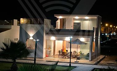 DE ESTRENO: CASA AMOBLADA EN CONDOMINIO DE CHOCAYA KM 92.5 (Campo y playa)