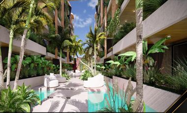 Estudio Penthouse en venta Playa del Carmen con jacuzzi privado a 3 min del mar!