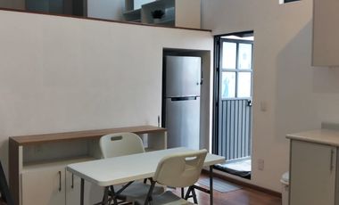 Loft en renta amueblado en Loma Dorada