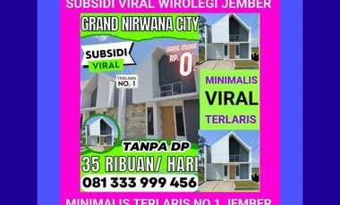Lihat Pasti Beli..! Rumah Subsidi Tanpa DP Terlaris di Jember
