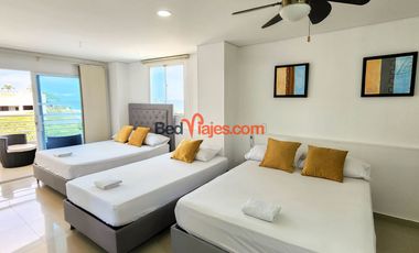 Excepcional apartamento con vista al mar - Bedviajes