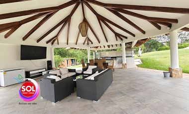 Casa campestre de alquiler Alojamiento rural de lujo, Finca en arriendo Pereira VIP