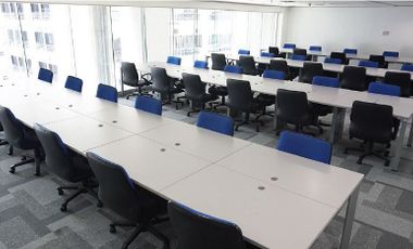 Fully Furnished Office Space for Sale in Makati City 305sqm 70 Seats