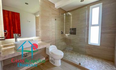 Depa nuevo. En condominio con club de playa. Terraza con vista a la alberca y áreas comunes
