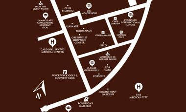 33 sqm Studio Chimes Greenhills