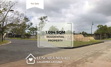 DYU - For Sale : 1,094 sqm Lot in Luscara Nuvali, Calamba, Laguna
