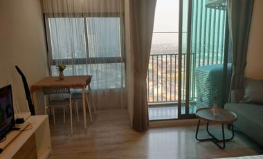 85123 - ขายพลัมคอนโด เซ็นทรัล สเตชั่น เฟส 1ชั้น33 (Plum Condo Central Station Phase 1(Flr., 33) 23.94ตร.ม.1ห้องนอน 1 ห้องน้ำ​ตึกเอ ติดห้างเซ็นทรัลเวสต