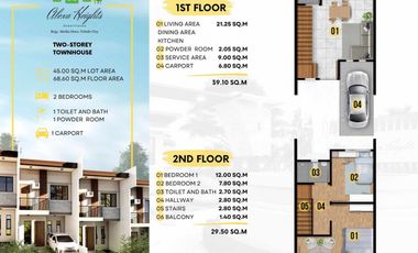 2- bedroom townhouse for sale in Alexa Heights Bogo Cebu