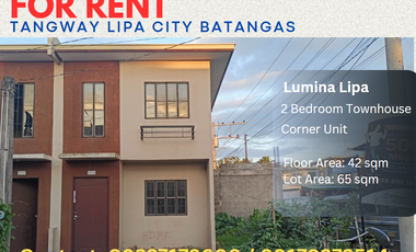 Affordable House For RENT in Lipa Batangas - Lumina Lipa Batangas