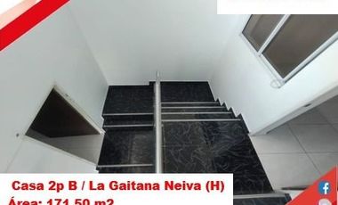 SEVENDE CASA 2P B. LA GAITANA - ORIENTE - NEIVA (HUILA-COL)